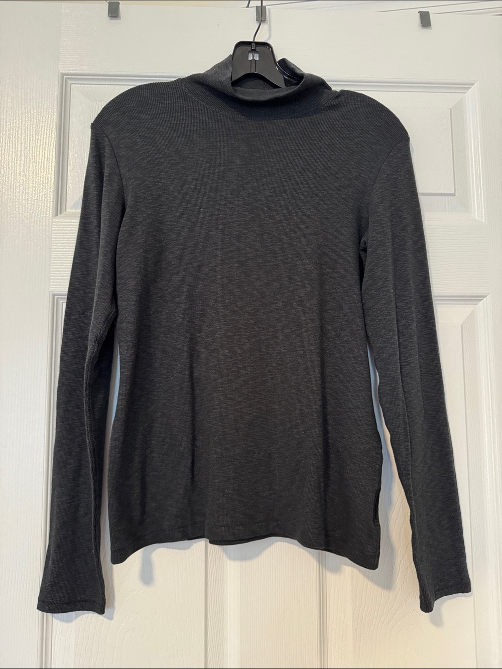 Rag & Bone Women’s  Dark Gray Marled Lightweight Turtleneck Sweater Size L